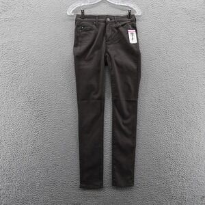 AG Adriano Goldschmied Womens Prima Cigarette‎ Leg Jeans Size 24 Charcoal Gray